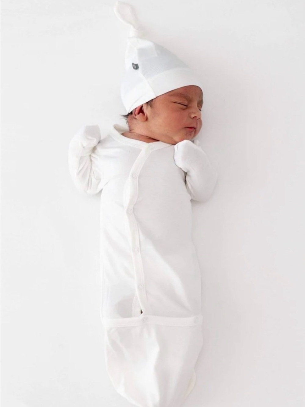 EUC Kyte Baby Bundler in Cloud White 0-3 months